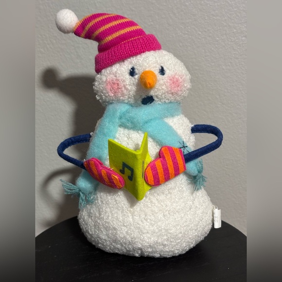 Target Wondershop Caroling Stuffed Weighted Snowman Figure - Picture 14 of 14